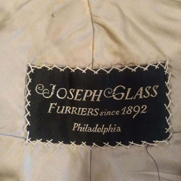 Joseph Glass Furriers Women's Stole Fur Wrap Classic Brown Rustic Shawl - Picture 6 of 16